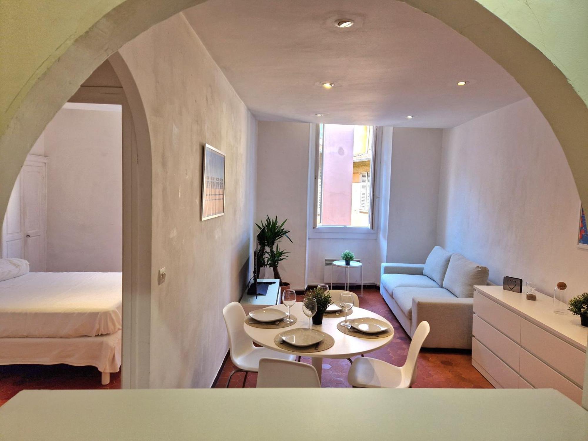Sublime Appartement 4P Classe Dans Le Vieux-Nizza Kültér fotó