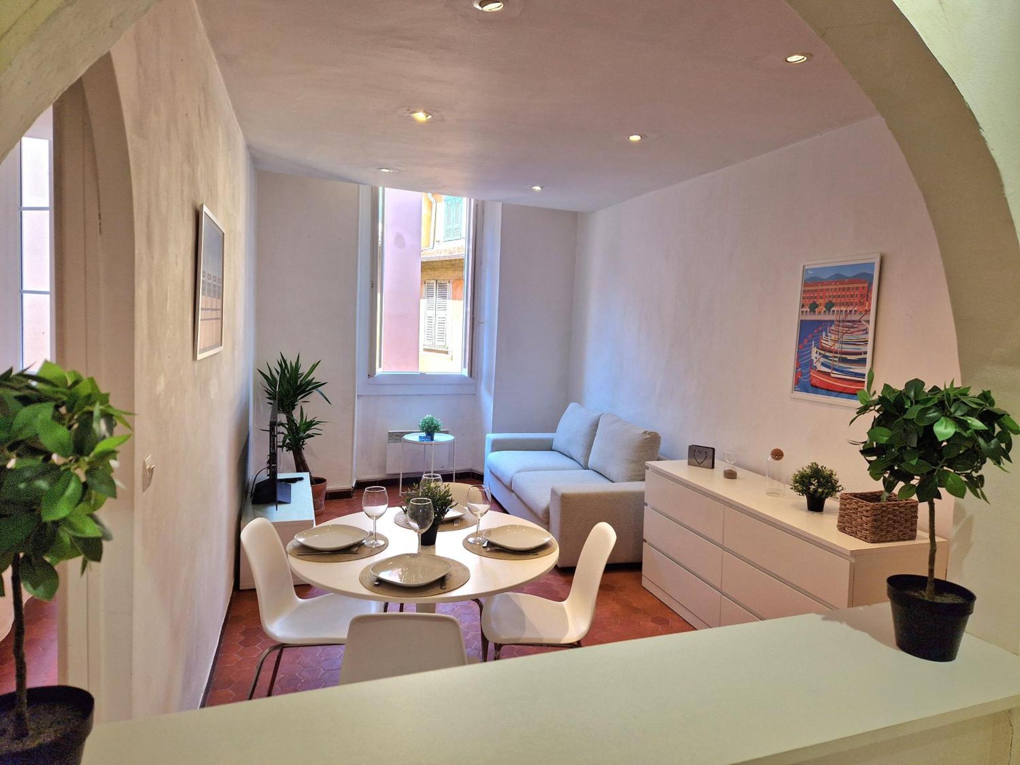 Sublime Appartement 4P Classe Dans Le Vieux-Nizza Kültér fotó